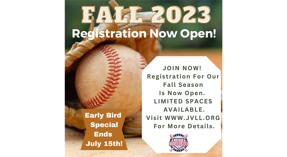 2023 Fall Ball Registration