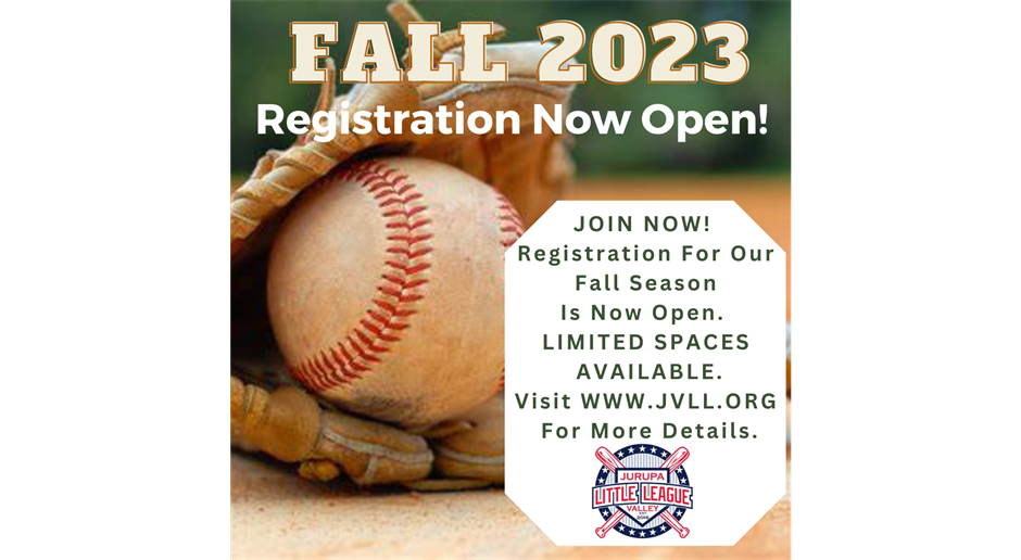 2023 Fall Ball Registration